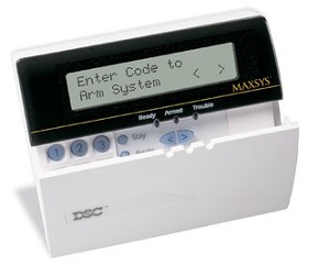 LCD 4501  MAXSYS Serisi 64 Zone Programlanabilir LCD Keypad